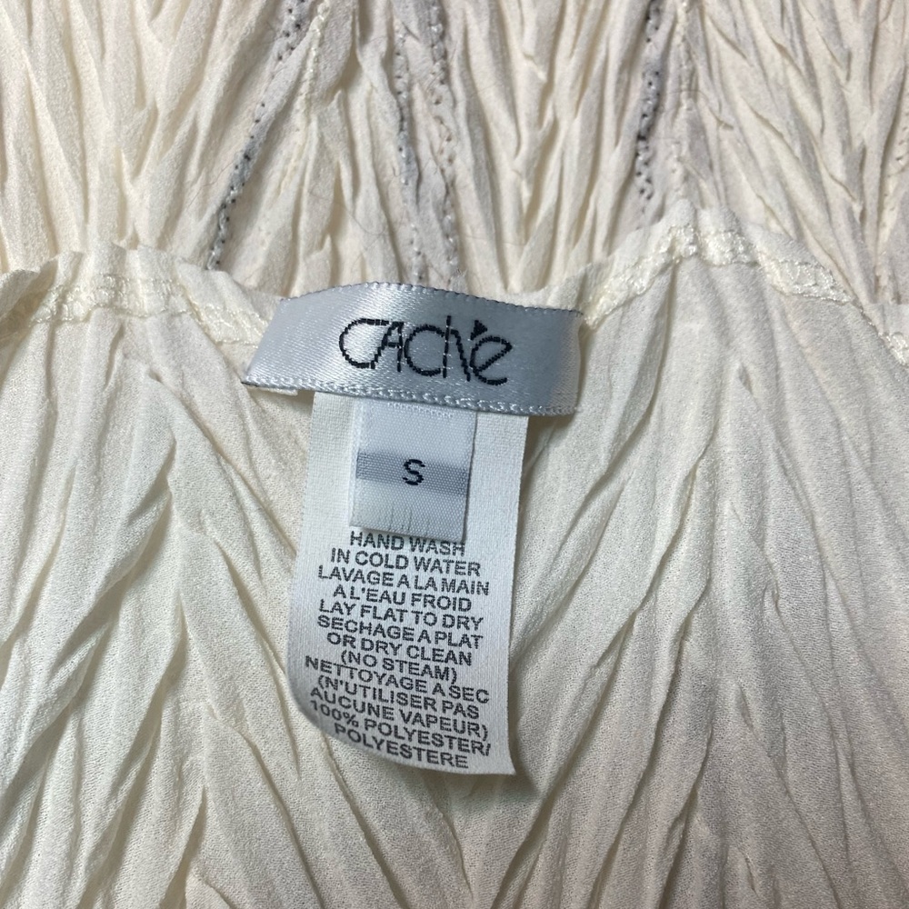 Cache Popcorn Stretch Top Size S - image 6